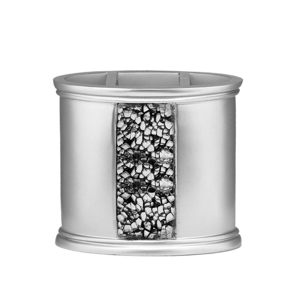 Popular Bath Sinatra Silver Bath Accessories International Shipping - Size